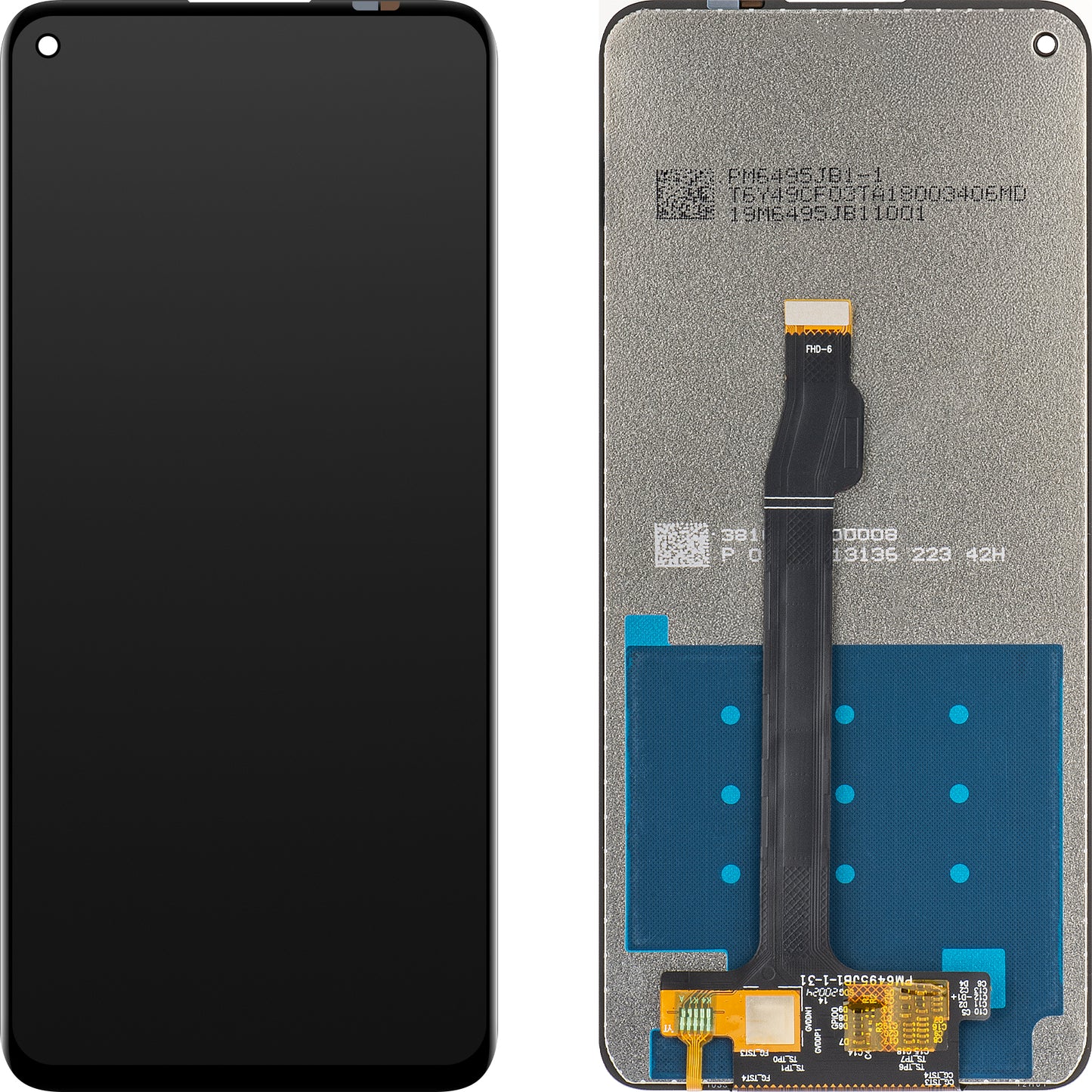 Écran tactile MP compatible avec Huawei nova 7 SE / P40 lite 5G