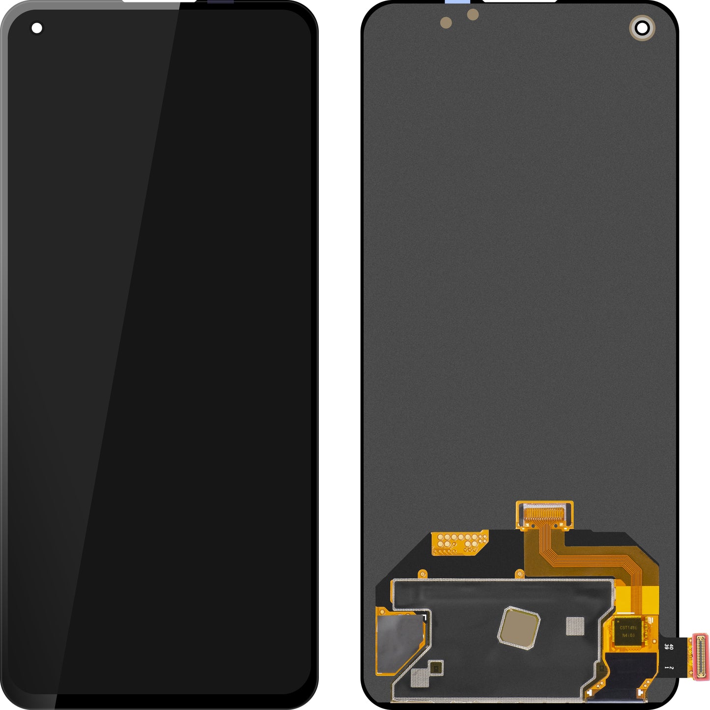 MP Touchscreen Display compatible with Realme GT Master, OLED Version