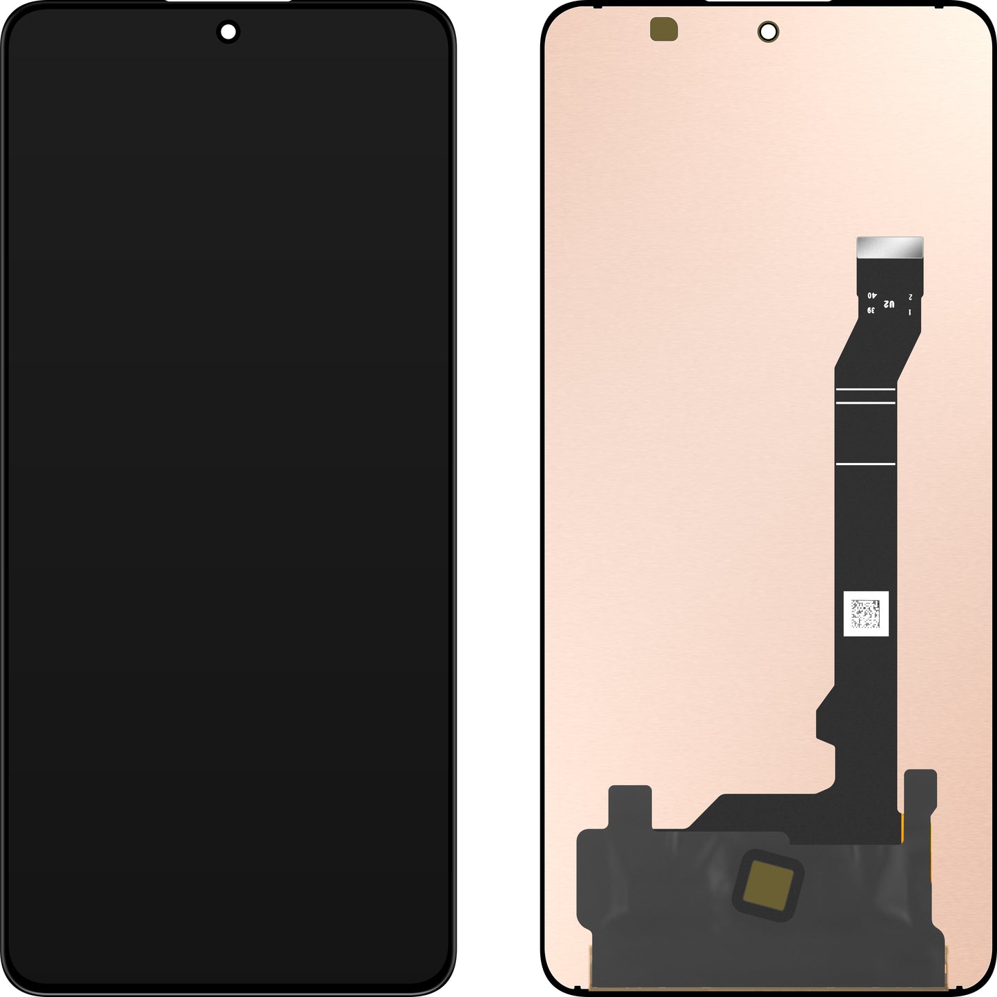 Display mit Touchscreen MP kompatibel mit Xiaomi Redmi Turbo 4 / Poco X7 Pro, OLED-Version