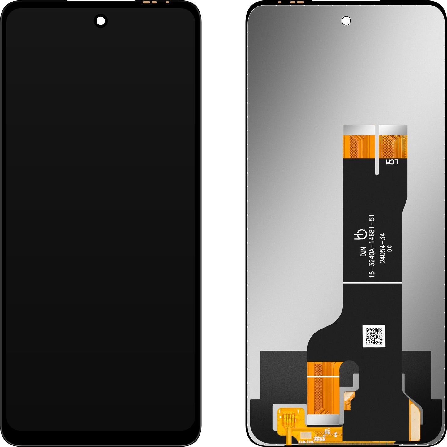 Écran avec Touchscreen MP compatible avec ZTE Blade A75 5G