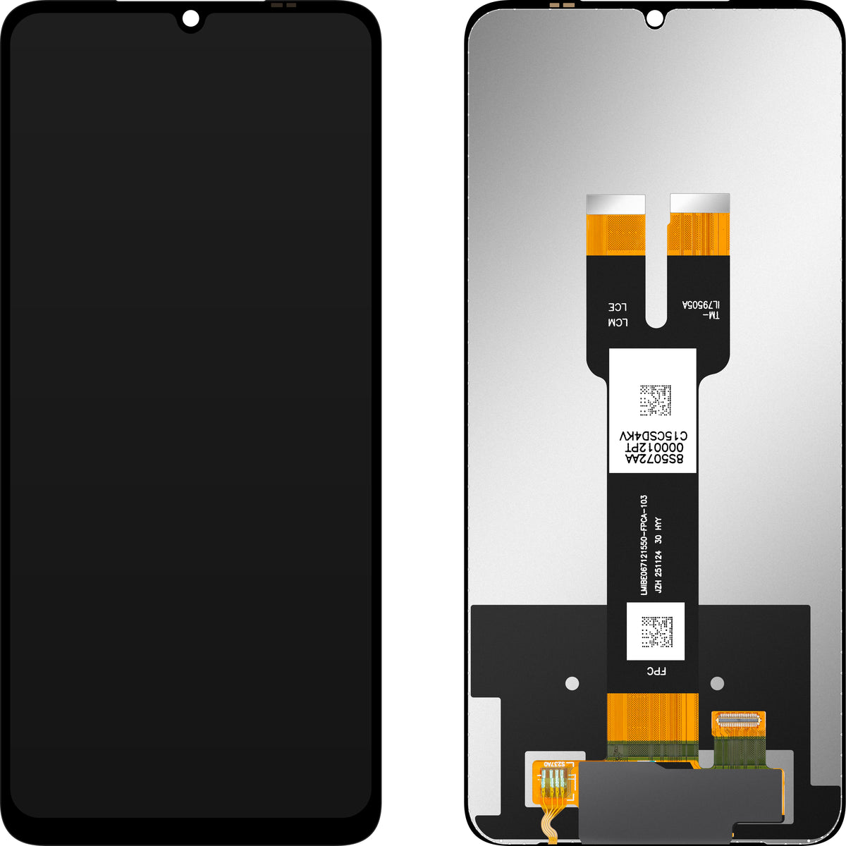 Display con Touchscreen MP compatibile con Samsung Galaxy A07 5G A076