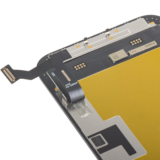 Display mit MP Touchscreen kompatibel mit Apple iPhone 14 Plus, mit Rahmen, Soft OLED FHD IC Movable Version, Schwarz