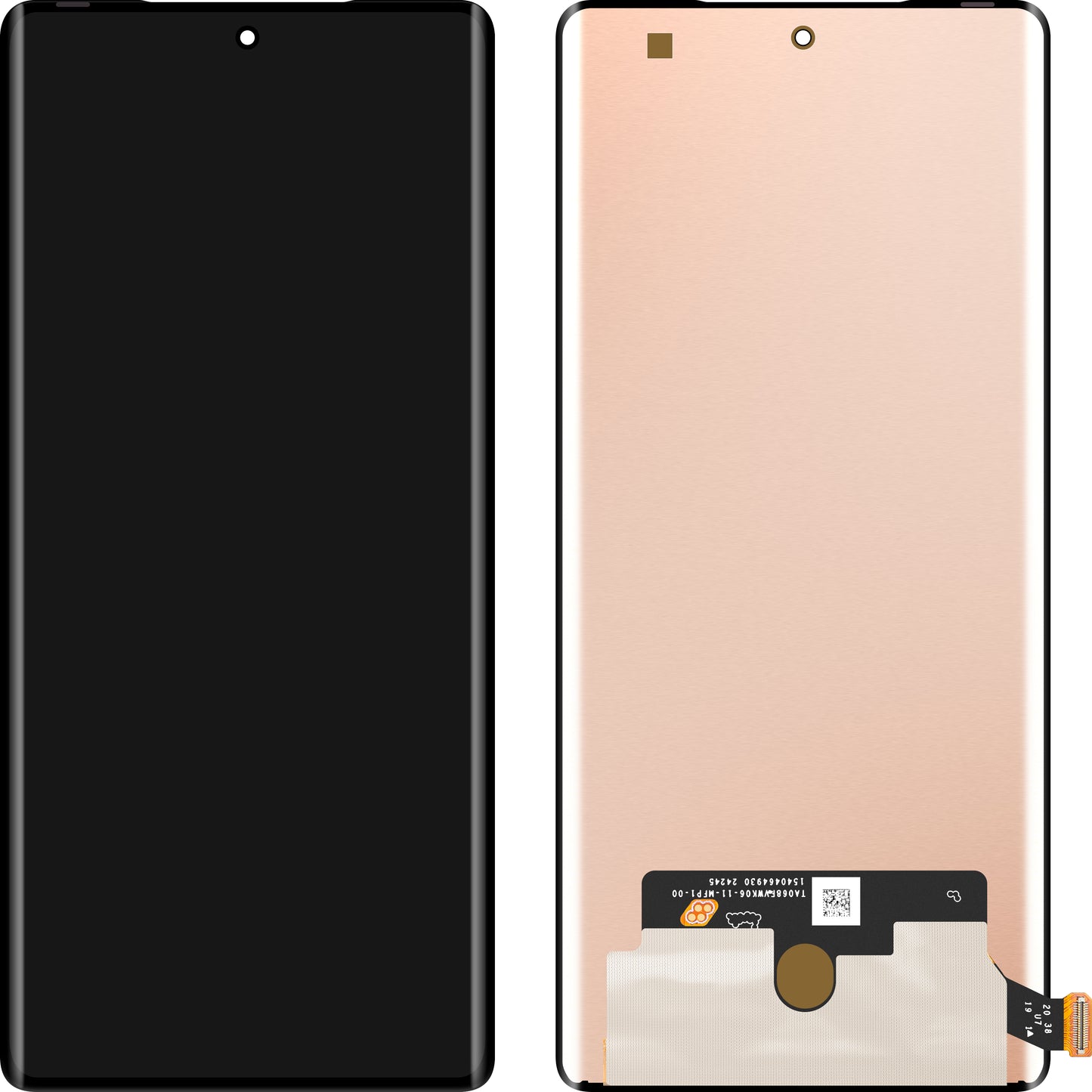 Display mit MP Touchscreen kompatibel mit Tecno Camon 30S / 30S Pro / 40 Pro / 40 Pro 4G / Spark 20 Pro+, OLED-Version