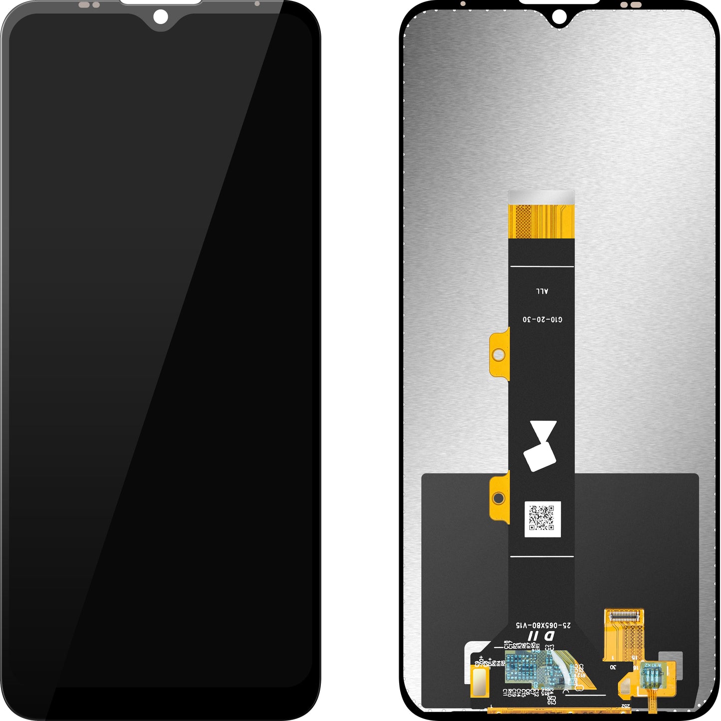 Display mit Touchscreen MP kompatibel mit Motorola Moto E20