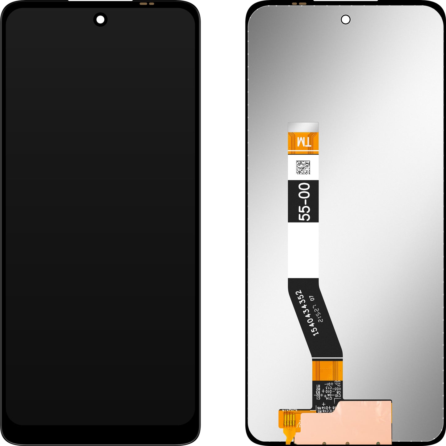 Écran avec Touchscreen MP compatible avec Motorola Moto G62 5G