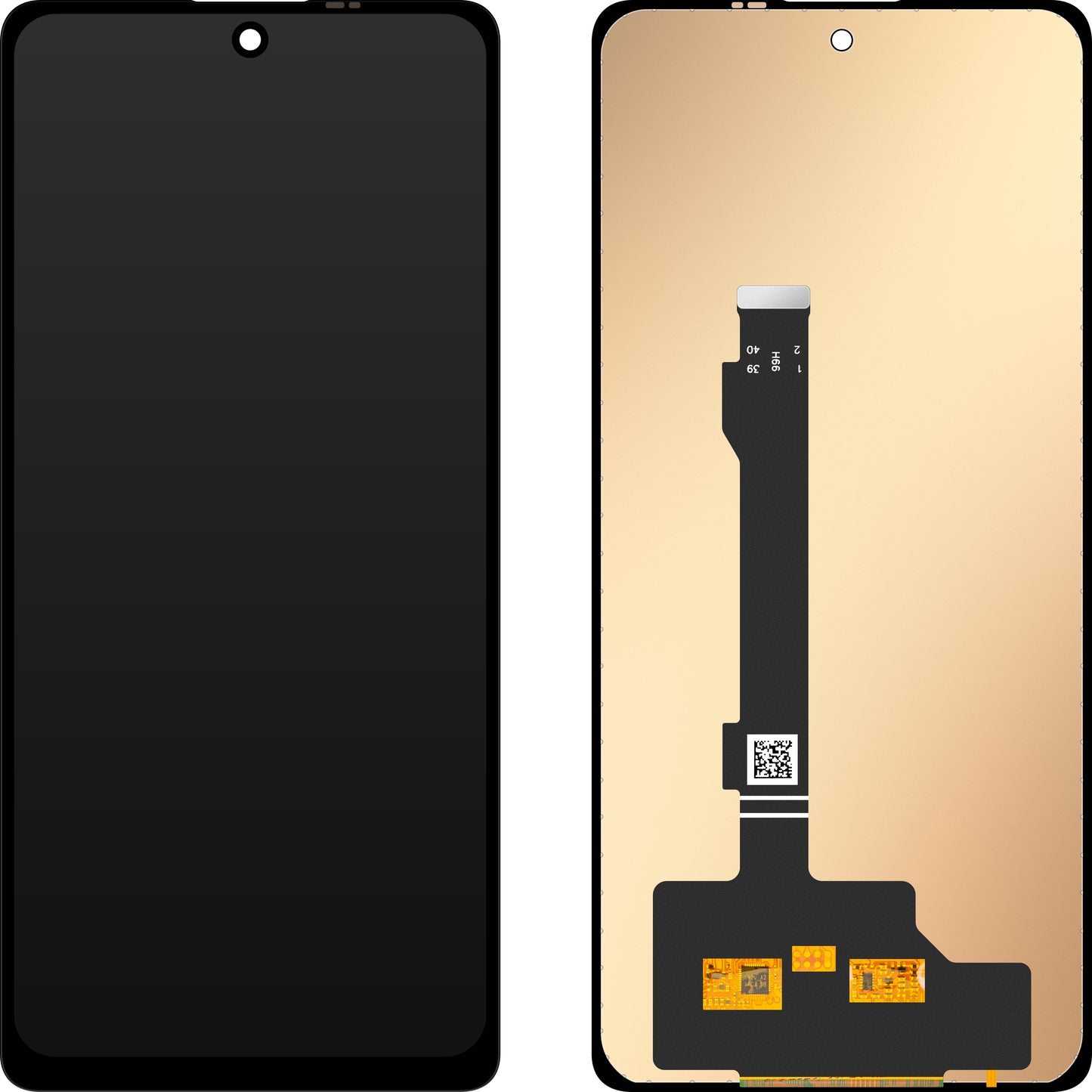 Écran avec Touchscreen MP compatible avec Xiaomi Poco X5 Pro / Redmi Note 12 Pro 5G / Note 12 Pro+