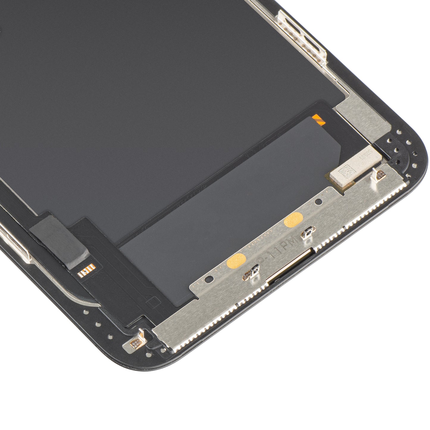 MP Touchscreen-Display kompatibel mit Apple iPhone 11 Pro Max, mit Rahmen, OLED FHD IC Movable Version, Schwarz, Wiederverpackt