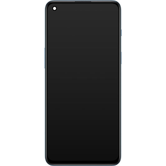 Écran tactile OnePlus Nord 2 5G, avec cadre, bleu (Blue Haze), Service Pack 4907924