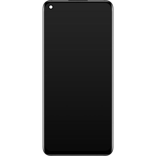 Écran tactile Oppo A96, avec cadre, noir, Service Pack 4130058