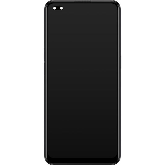 Display touchscreen Oppo Reno4 5G, con cornice, Space Black, Service Pack 4904705