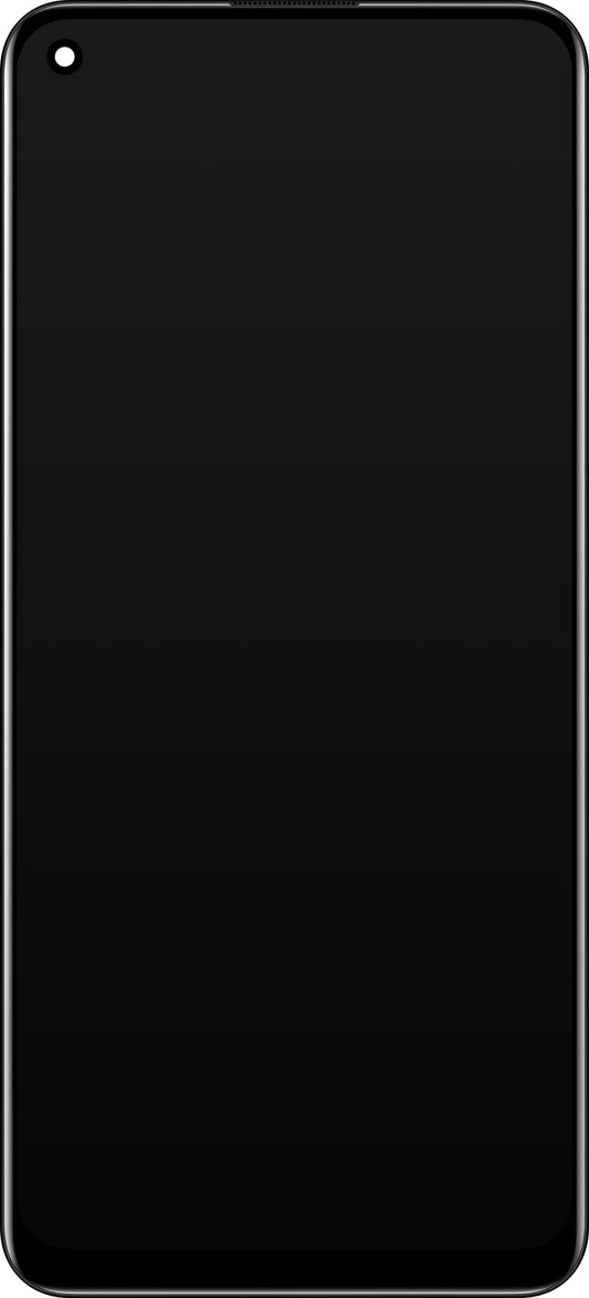 Display con touchscreen Oppo Reno5 F / A94 / F19 Pro / Reno5 Lite, con cornice, nero, Service Pack 4906763