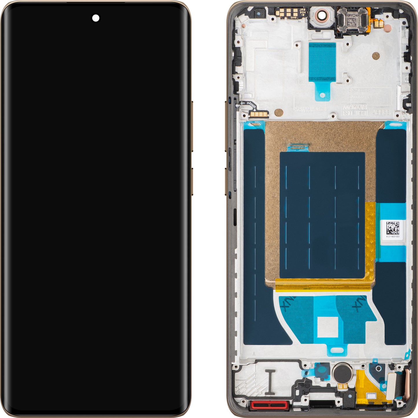 Display con Touchscreen Realme 14 Pro, con Cornice, Bianco (Pearl White), Swap 621029000423