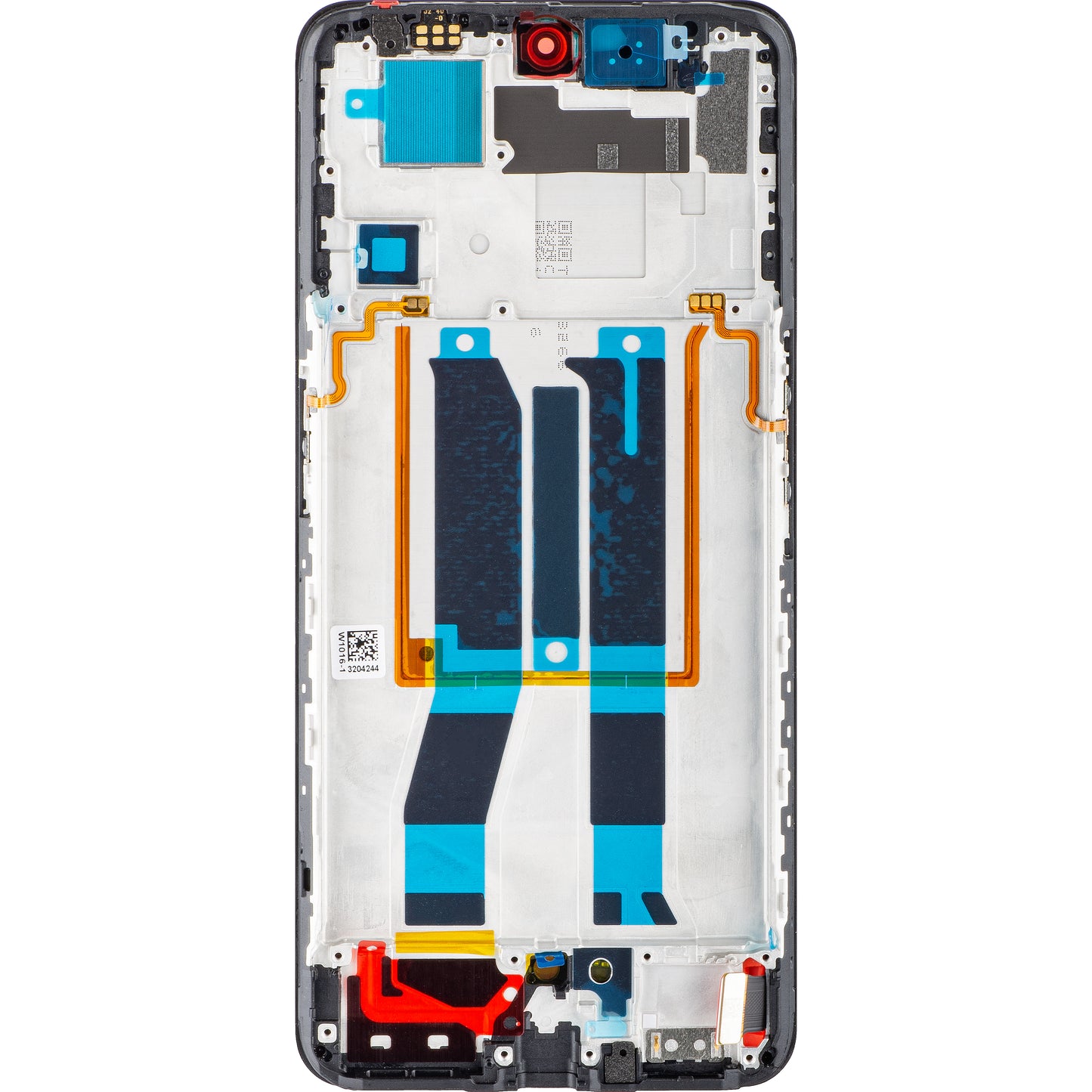 Touchscreen Display Realme GT Neo 3, mit Rahmen, Schwarz, Service Pack 4130237