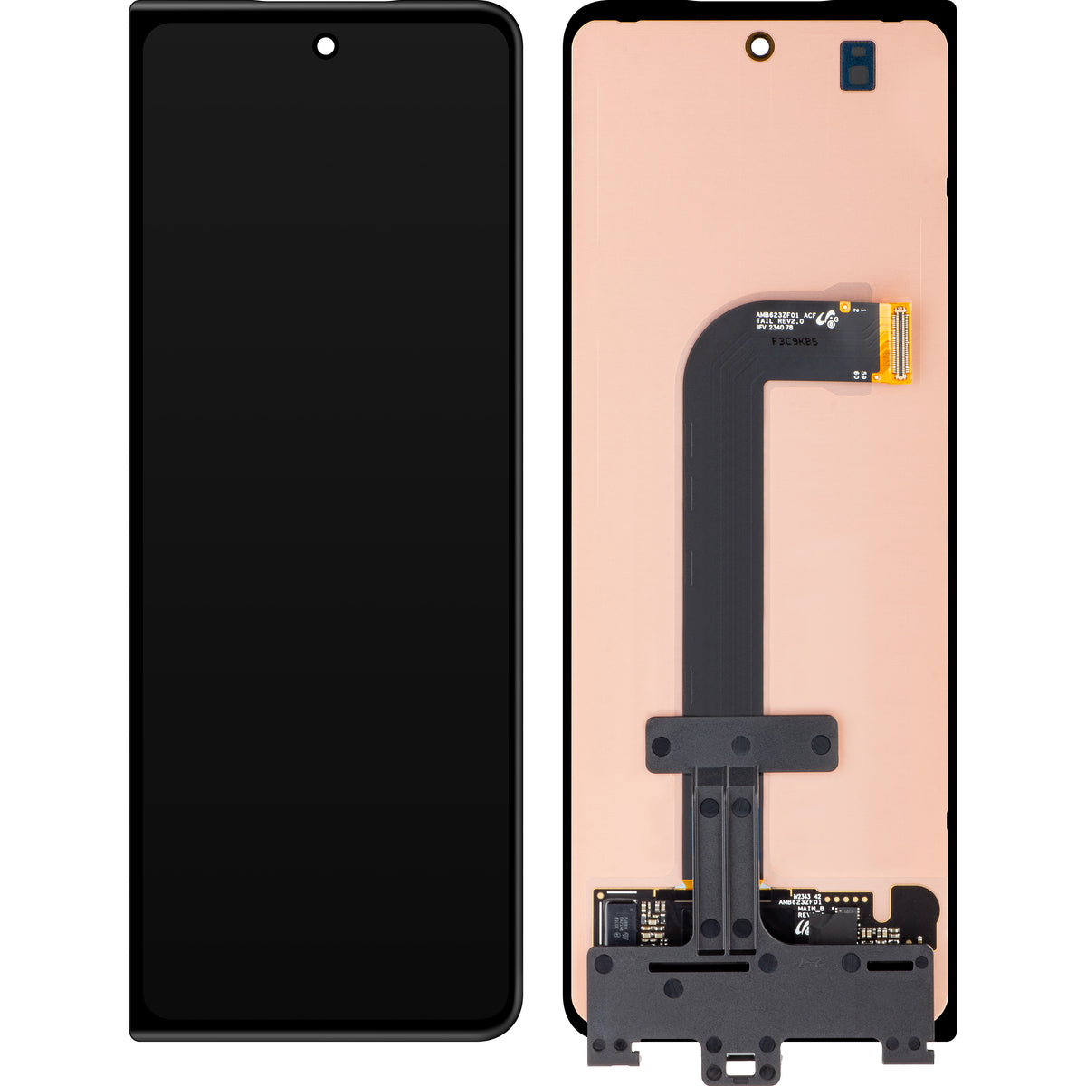 Samsung Galaxy Z Fold3 5G F926 Touchscreen-Display, Sub Outer, Service Pack GH82-26238A