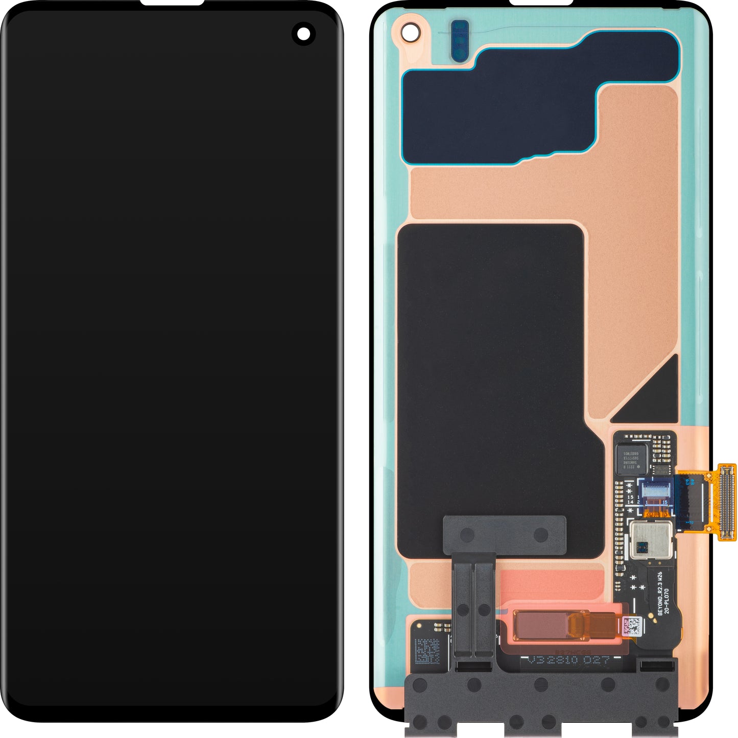 Écran tactile Samsung Galaxy S10 G973, Service Pack GH96-1242452A