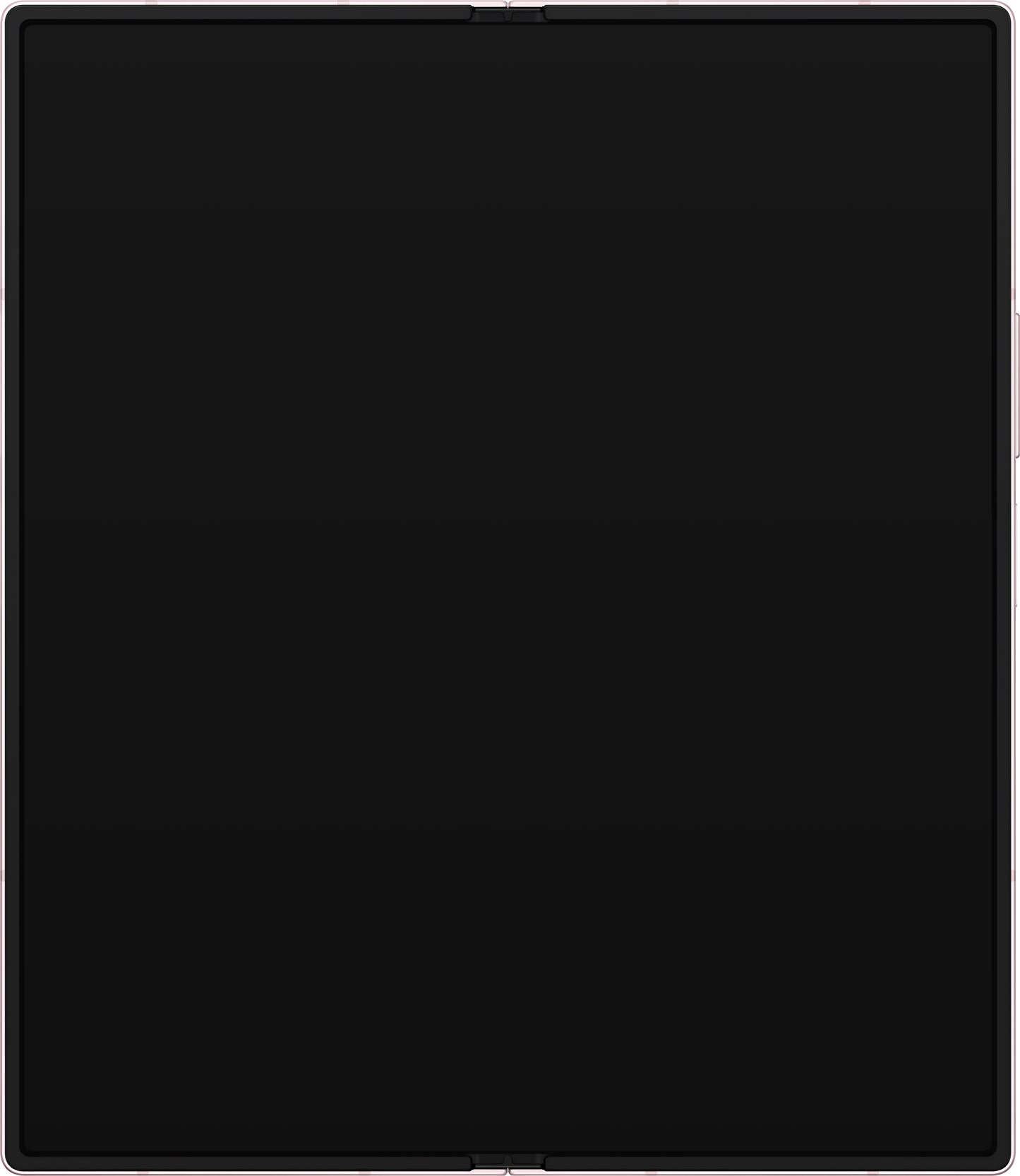 Écran tactile Samsung Galaxy Z Fold6 F956, avec cadre, sous-inner, rose, Service Pack GH82-35042B