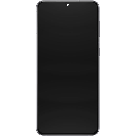 Touchscreen Display Samsung Galaxy S21+ 5G G996, with Frame, Silver (Phantom Silver), Service Pack GH82-27268C