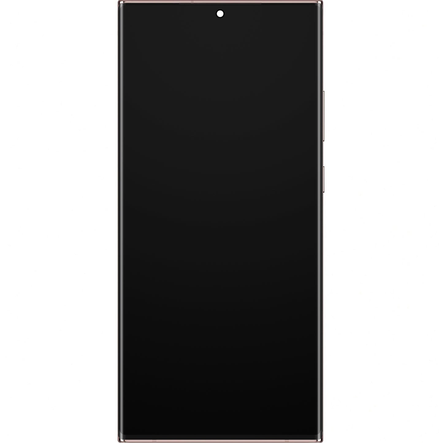 Samsung Galaxy Note 20 Ultra 5G N986 / Note 20 Ultra N985 Écran tactile avec cadre, Mystic Bronze, Service Pack GH82-31453D