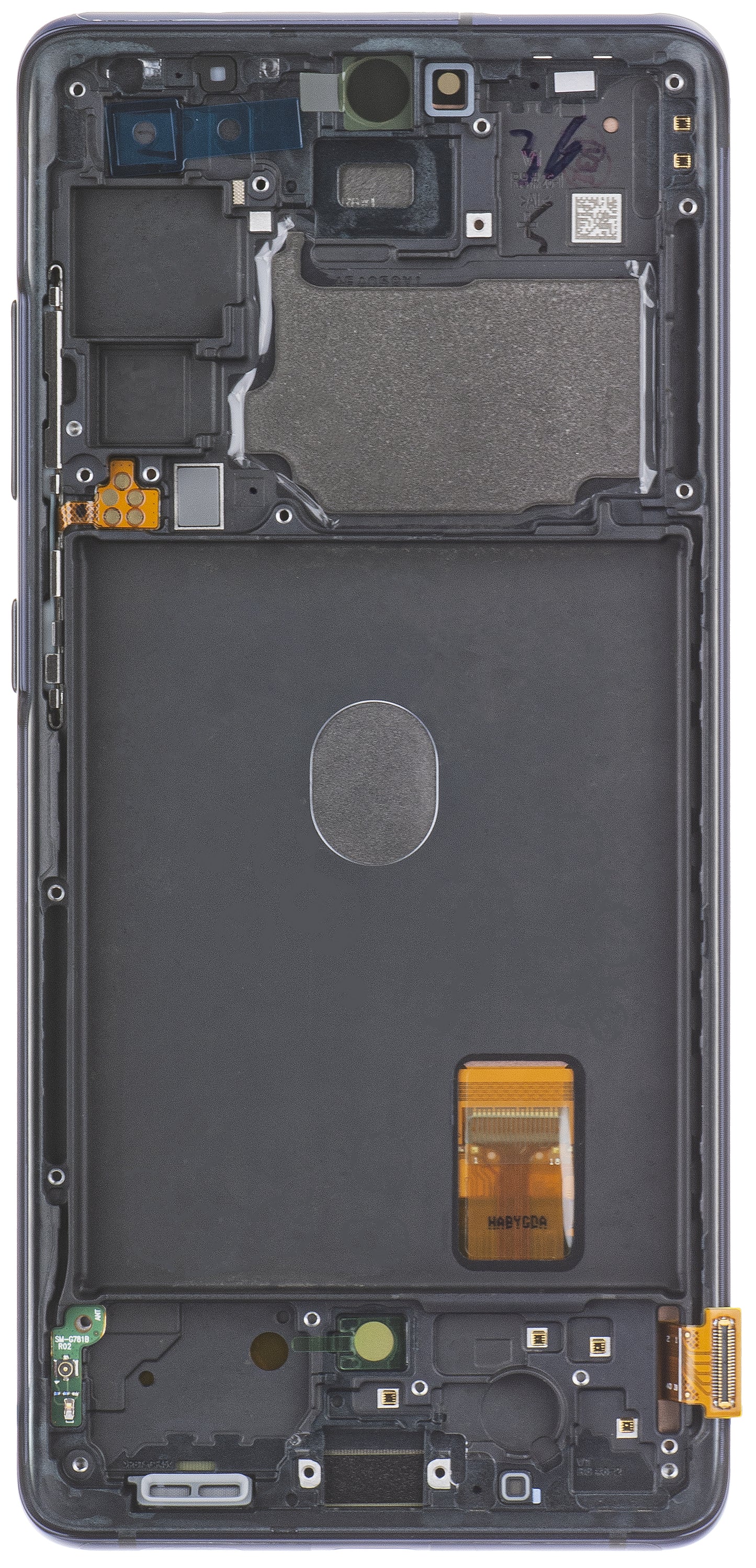 Display con Touchscreen Samsung Galaxy S20 FE 5G G781, con Cornice, Blu scuro, Swap GH82-24214A