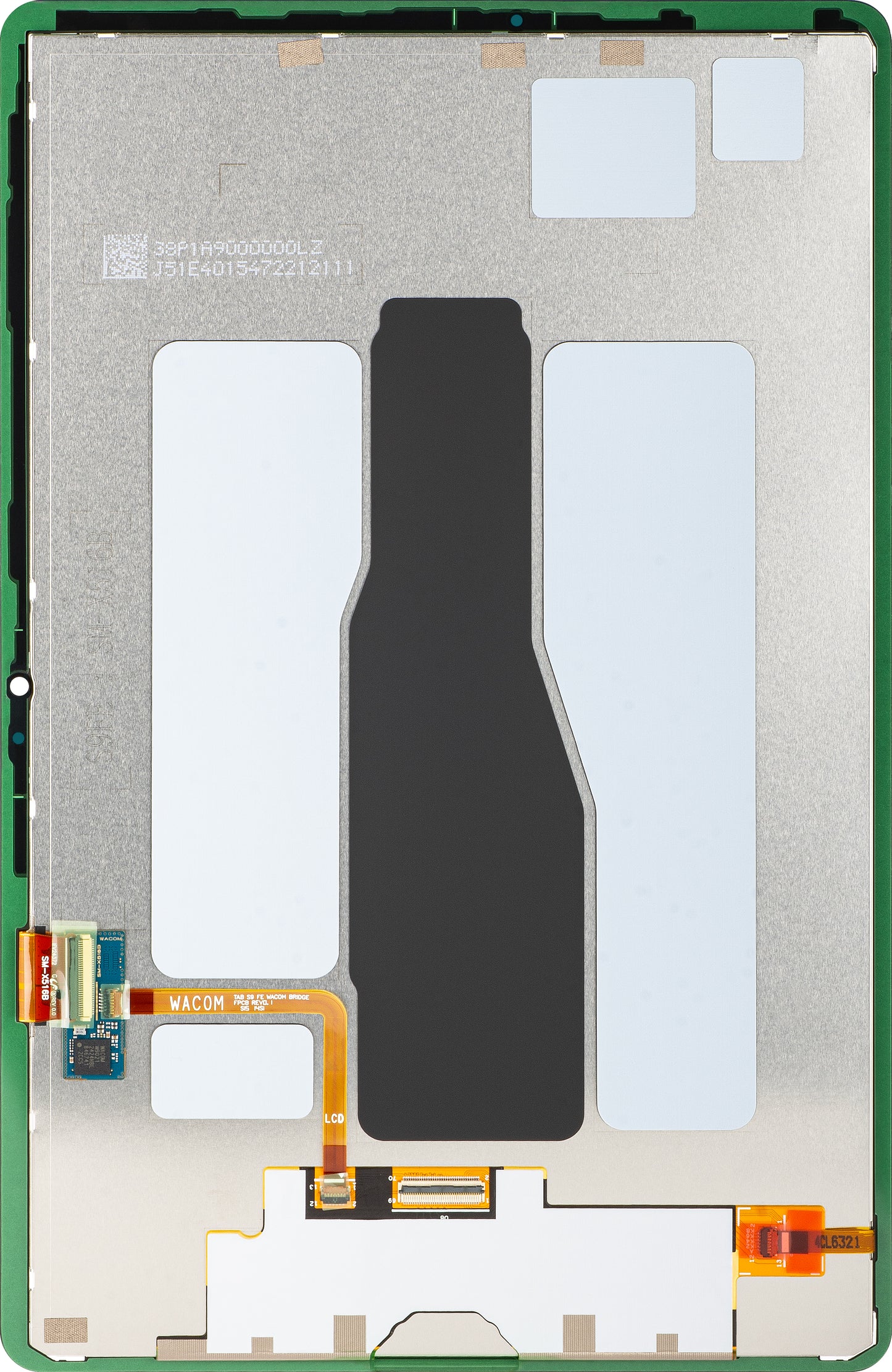 Écran tactile Samsung Galaxy Tab S9 FE, Pack de service GH82-32743A