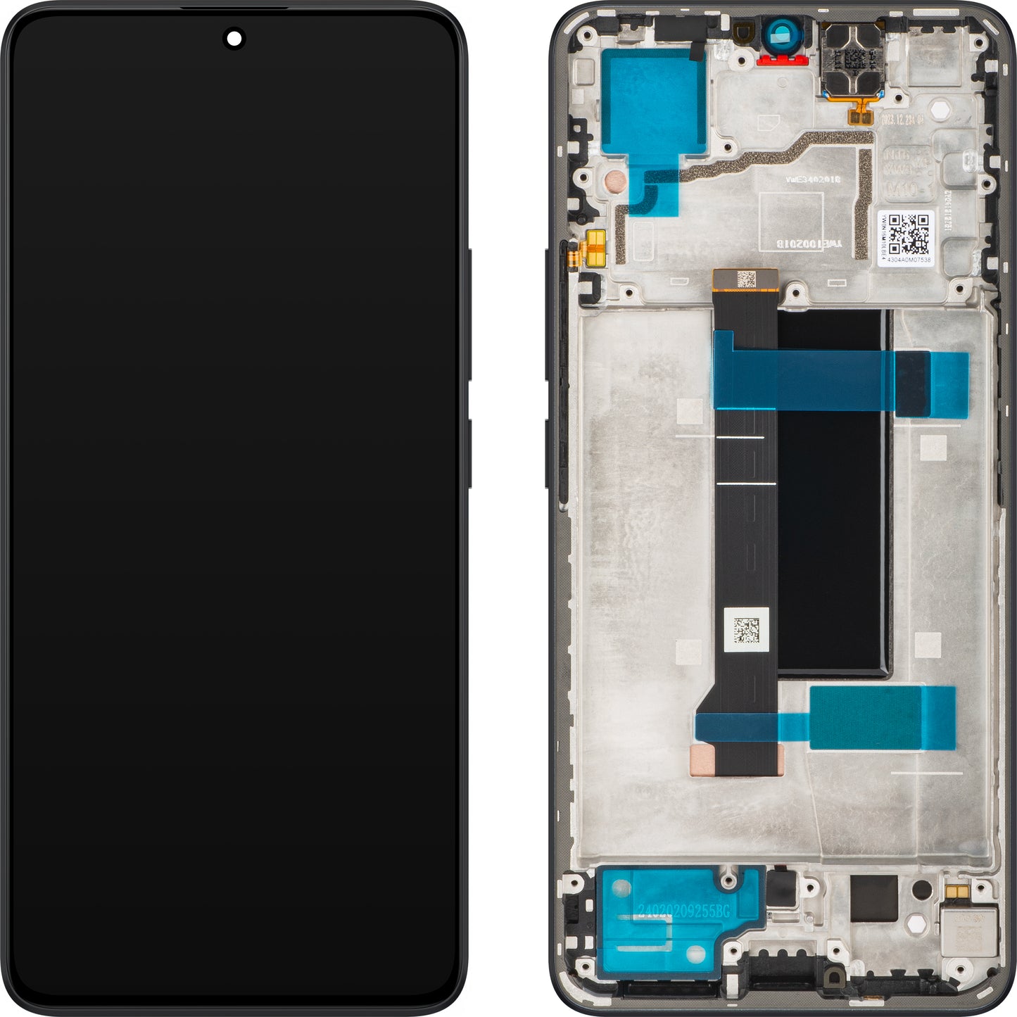 Display con Touchscreen Xiaomi Poco X6, con Cornice, Nero, Service Pack 560003N16P00