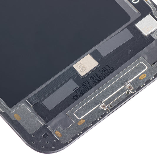 ZY Écran tactile pour Apple iPhone 12 Pro Max, avec cadre, In-Cell IC Movable LCD Version, Noir