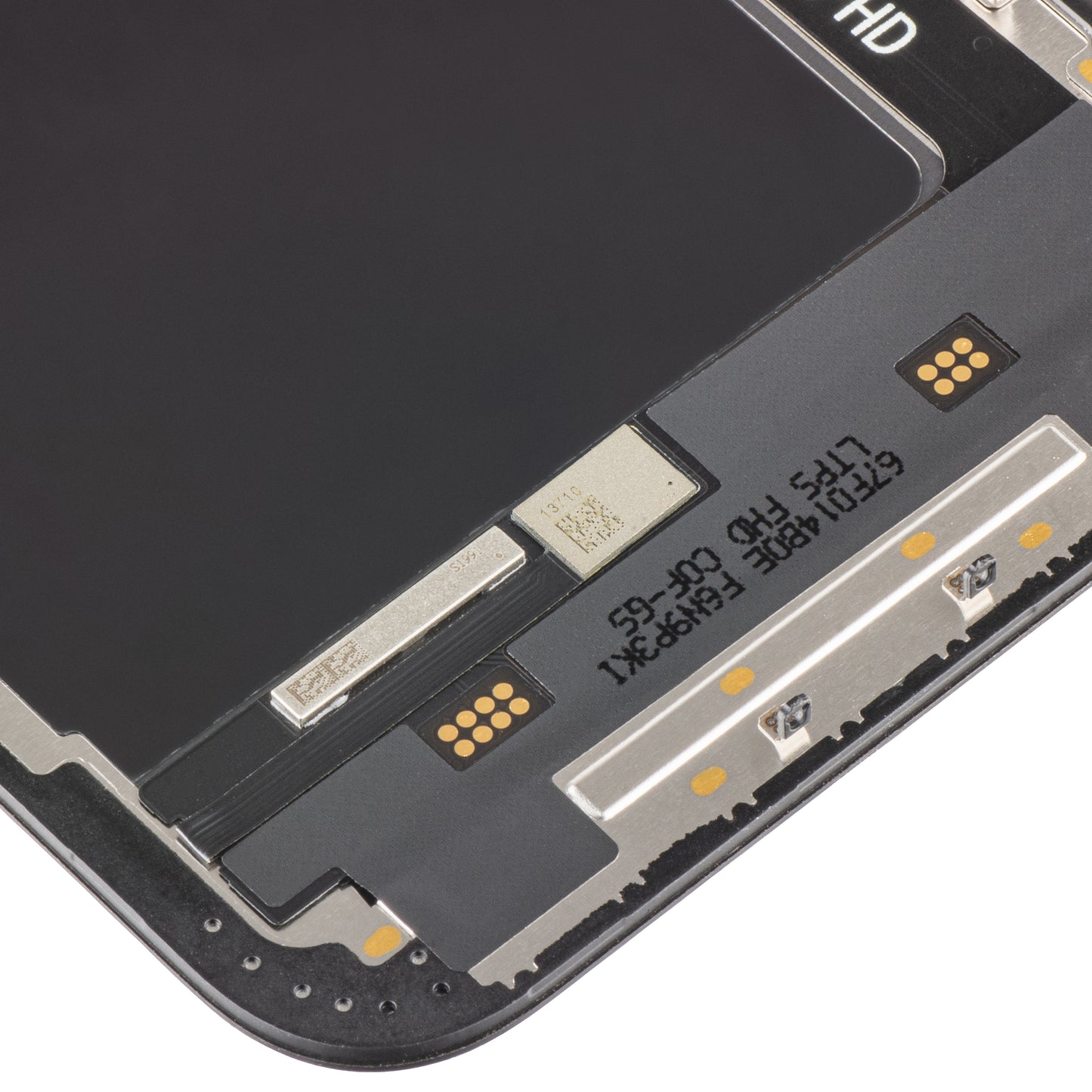 ZY Display touchscreen per Apple iPhone 14 Plus, con cornice, LCD In-Cell IC mobile, nero