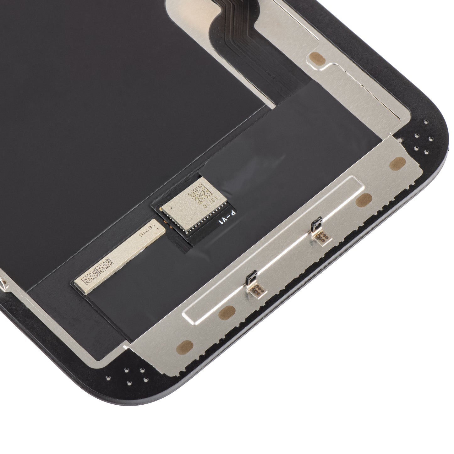 ZY Écran tactile pour Apple iPhone 13, avec cadre, version Soft OLED, noir