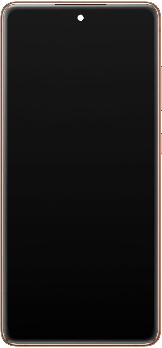 Samsung Galaxy Galaxy S20 FE 5G Touchscreen Display G781, with Frame, Orange, Service Pack GH82-24215F