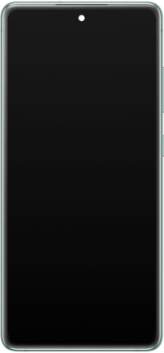 Samsung Galaxy S20 FE 5G Display touchscreen G781, con cornice, verde (Cloud Mint), Service Pack GH82-24214D GH82-24214D