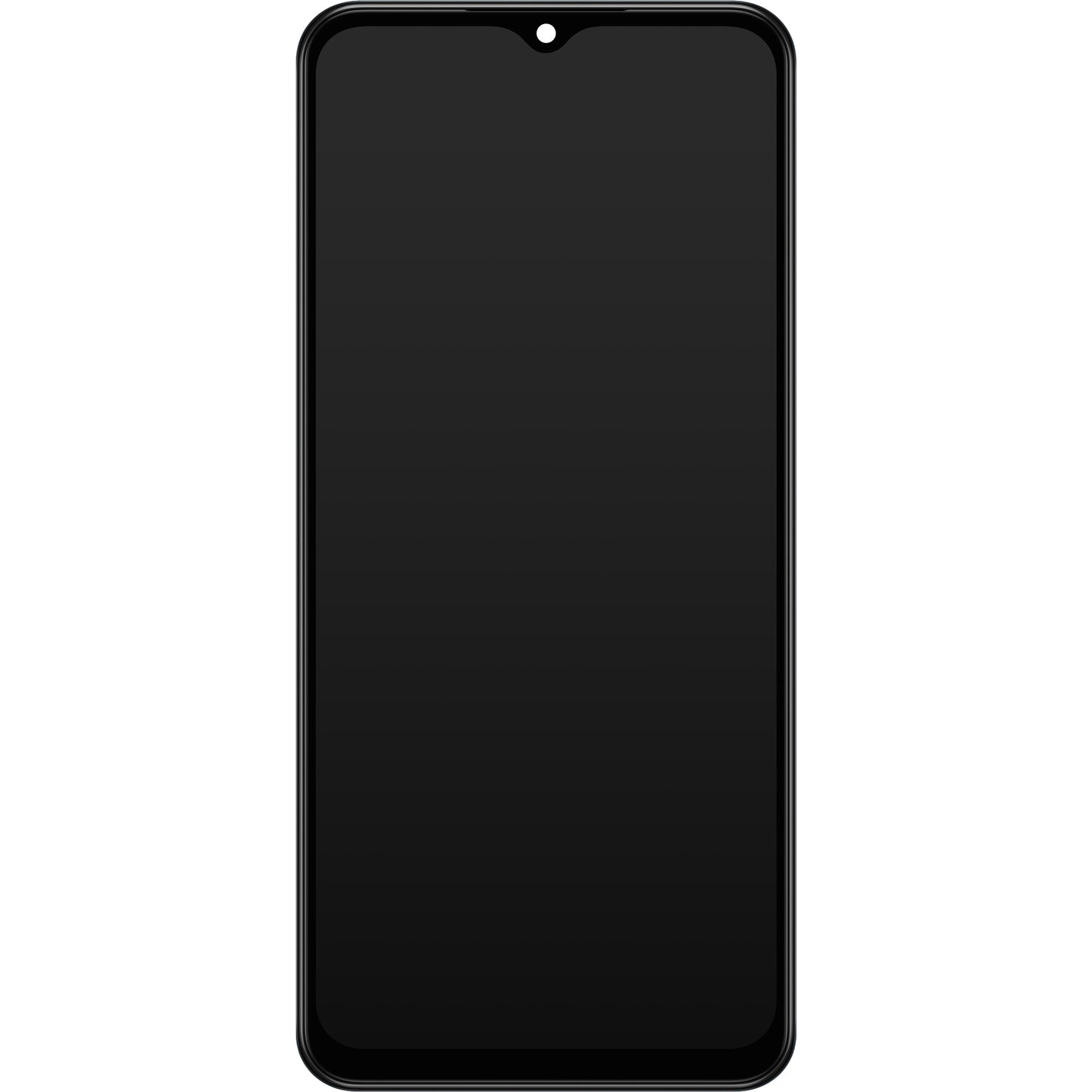 Écran tactile Samsung Galaxy M13 M135, avec cadre, noir, Service Pack GH82-29132A