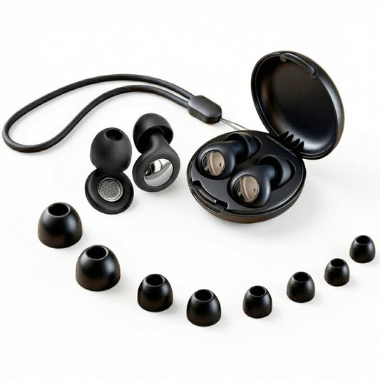 Bouchons d'oreille Tech-Protect QuietFit, Noirs