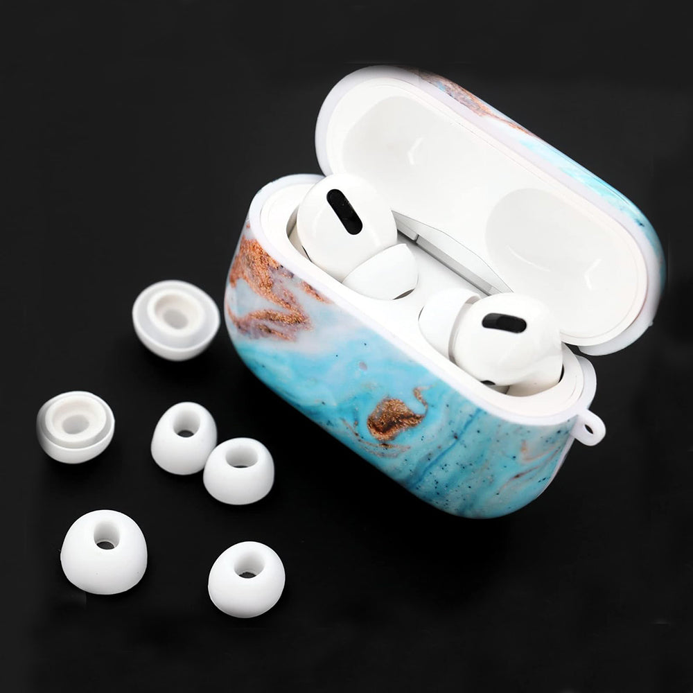 Embouts Techsuit ET2 pour Apple AirPods Pro 3, Taille XS / S / L, Blancs