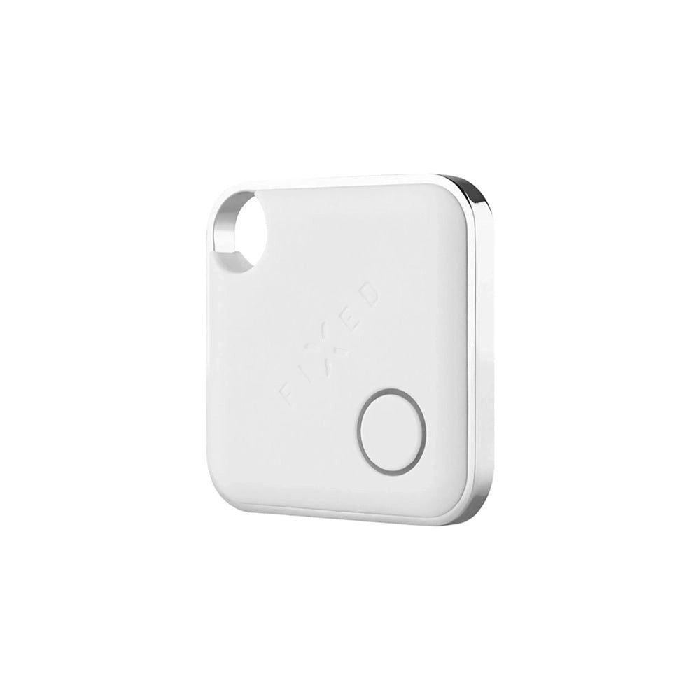 Fixed SmartTag Duo per iOS, Set 2 Pezzi, Bianco / Nero