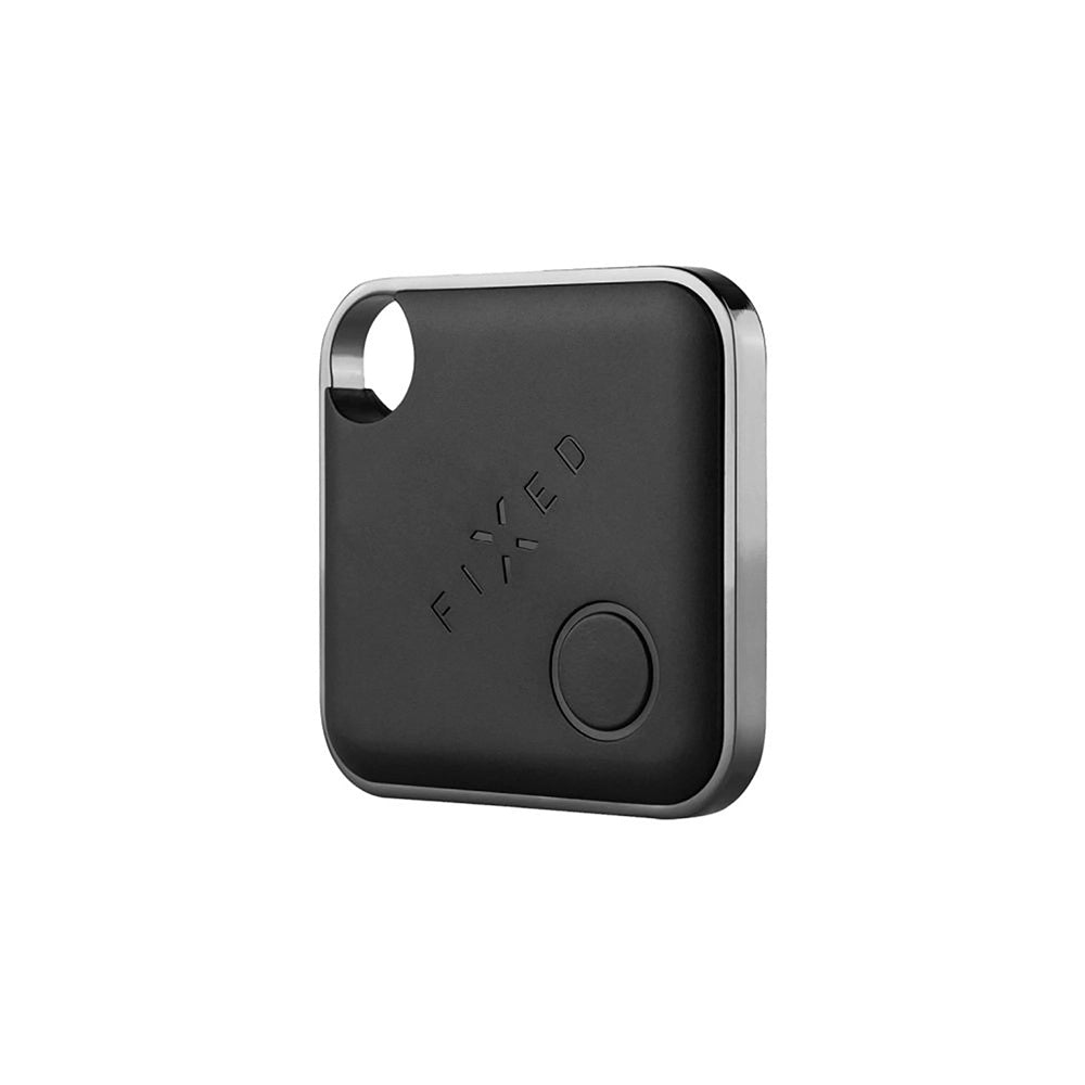 Fixed SmartTag Duo per iOS, Set 2 Pezzi, Bianco / Nero