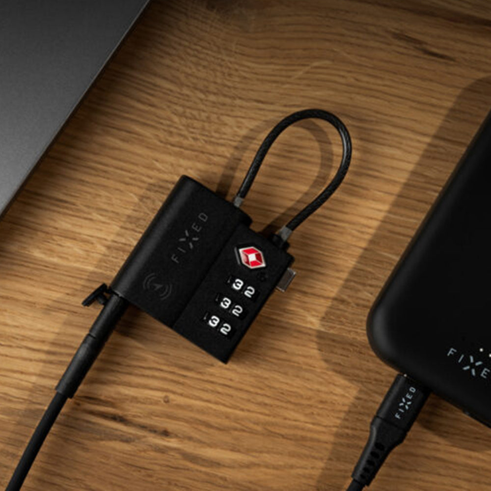 Fixed SmartTag Travel pour iOS Series, Noir