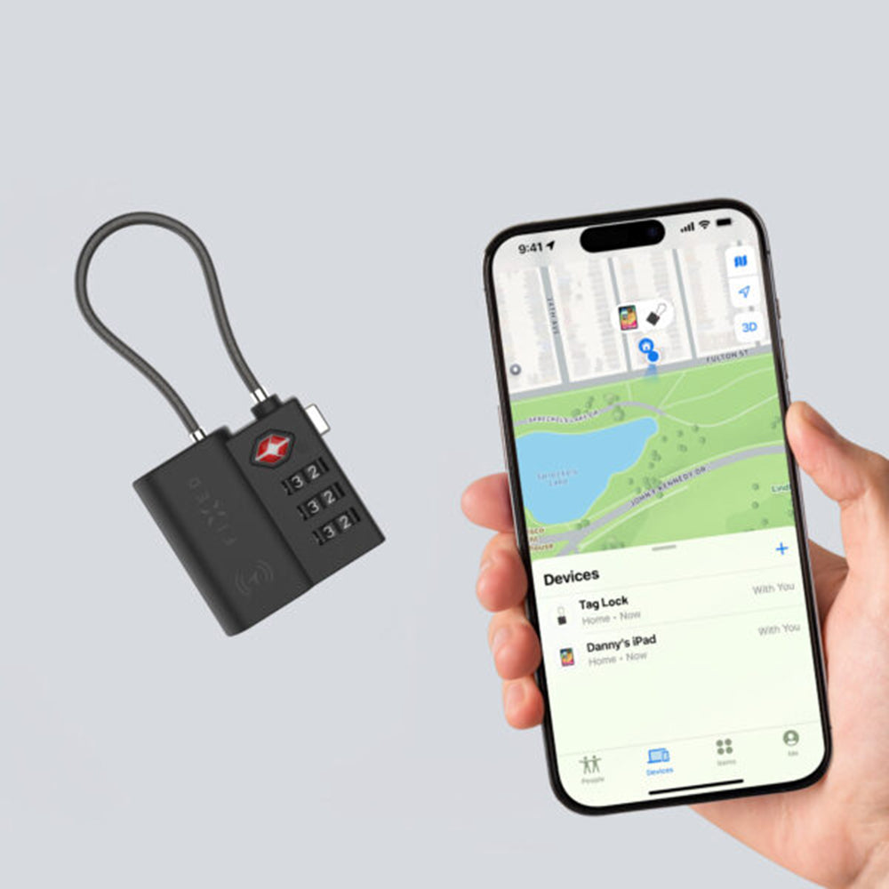 Fixed SmartTag Travel pour iOS Series, Noir