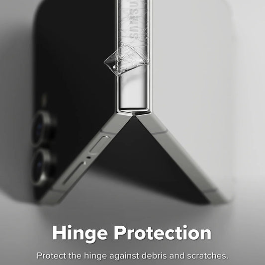 Pellicola protettiva per cerniera Ringke per Samsung Galaxy Z Flip7 F766, plastica, set da 2 pezzi
