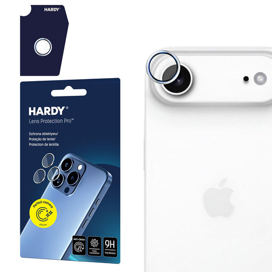 Film de protection Caméra Arrière 3MK Hardy Protection Pro pour Apple iPhone 17 Air, Verre Trempé, Argenté