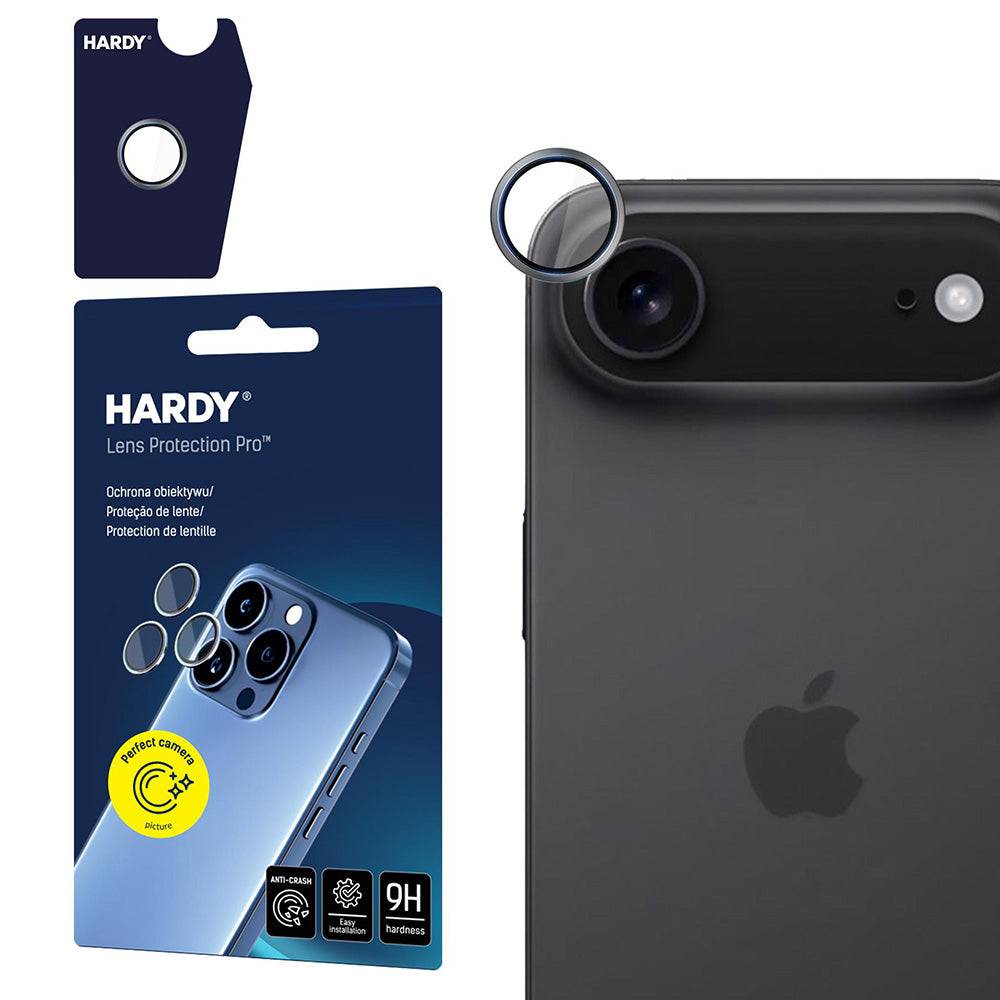 Pellicola protettiva Posteriore 3MK Hardy Protection Pro per Apple iPhone 17 Air, Vetro Temperato, Grigio