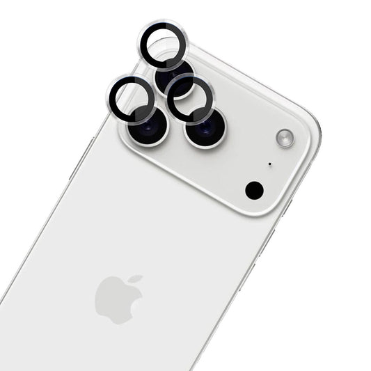 Film de protection pour caméra arrière 3MK Hardy Protection Pro pour Apple iPhone 17 Pro Max / 17 Pro, Verre trempé, Transparent