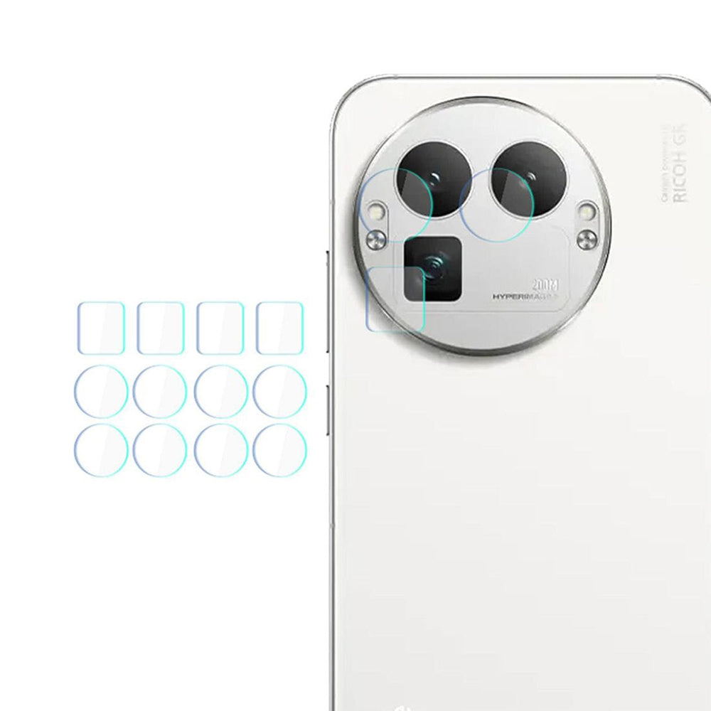 Pellicola protettiva per Fotocamera Posteriore 3MK Protection per Realme GT 8 Pro, Vetro Temperato, Set 4 pezzi, Trasparente