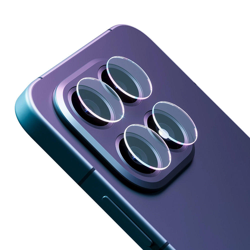 Schutzfolie Rückkamera 3MK Protection für Xiaomi Poco F8 Ultra, Gehärtetes Glas, Set 4 Stück, Transparent