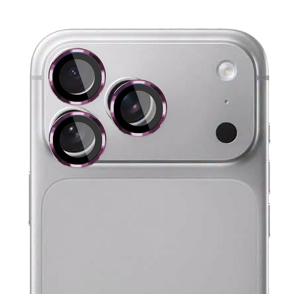 Pellicola protettiva per fotocamera posteriore 3MK Protection Pro per Apple iPhone 18 Pro / 18 Pro Max, vetro temperato, bordeaux