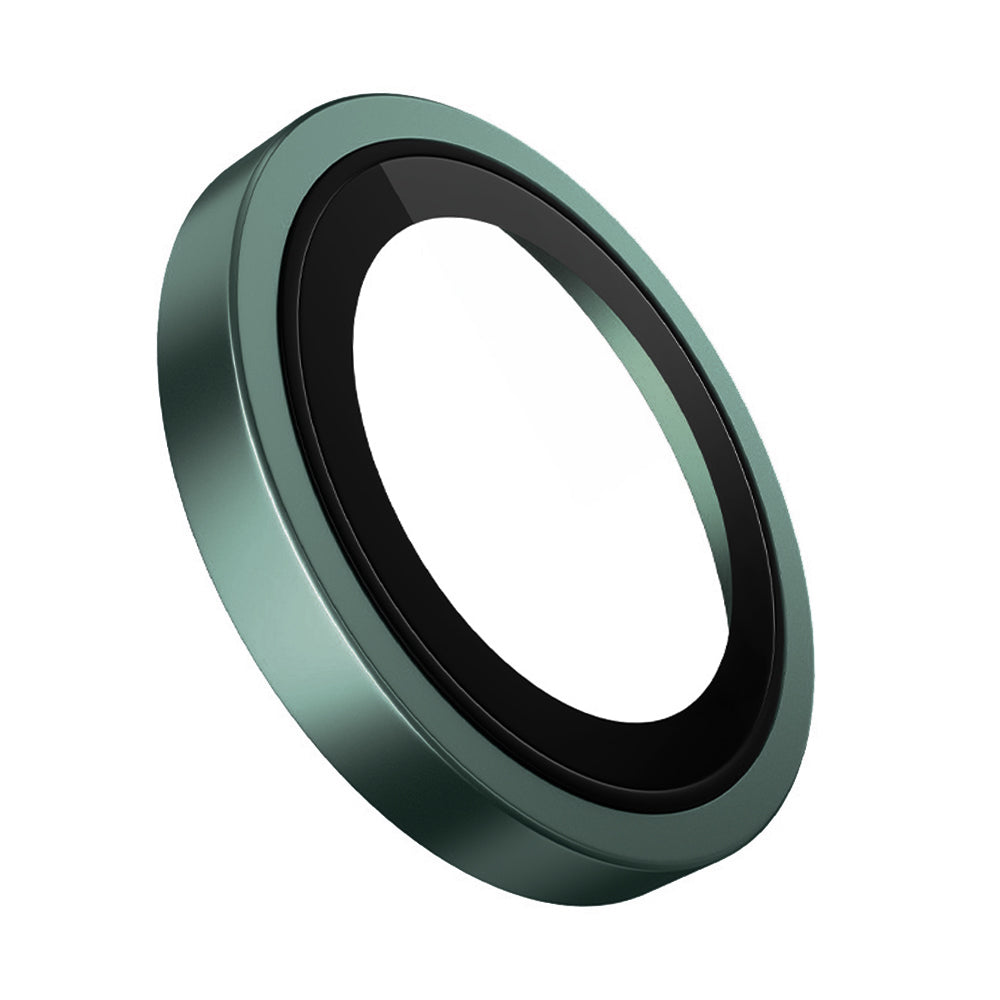 Pellicola protettiva per fotocamera posteriore Blueo Metal Frame per Apple iPhone 13 Pro Max / 13 Pro, Vetro temperato, Verde