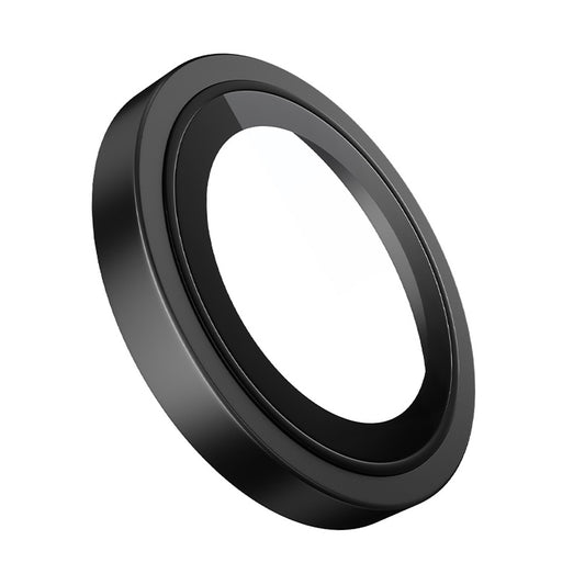Pellicola protettiva per fotocamera posteriore Blueo Metal Frame per Apple iPhone 14 Pro Max / 14 Pro, vetro temperato, nero