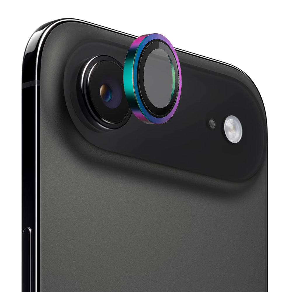 Schutzfolie Blueo Metal Frame für die Rückkamera des Apple iPhone 17 Air, gehärtetes Glas, Mehrfarbig