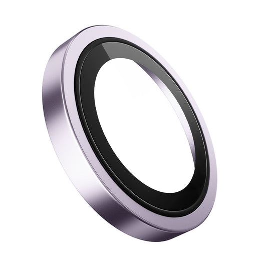 Blueo Metal Frame Rear Camera Protection Film for Apple iPhone 17, Tempered Glass, Purple