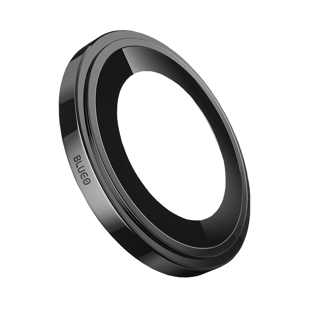 Blueo Sapphire Crystal Schutzfolie für die Rückkamera des Apple iPhone 18 Pro / 18 Pro Max, gehärtetes Glas, Schwarz