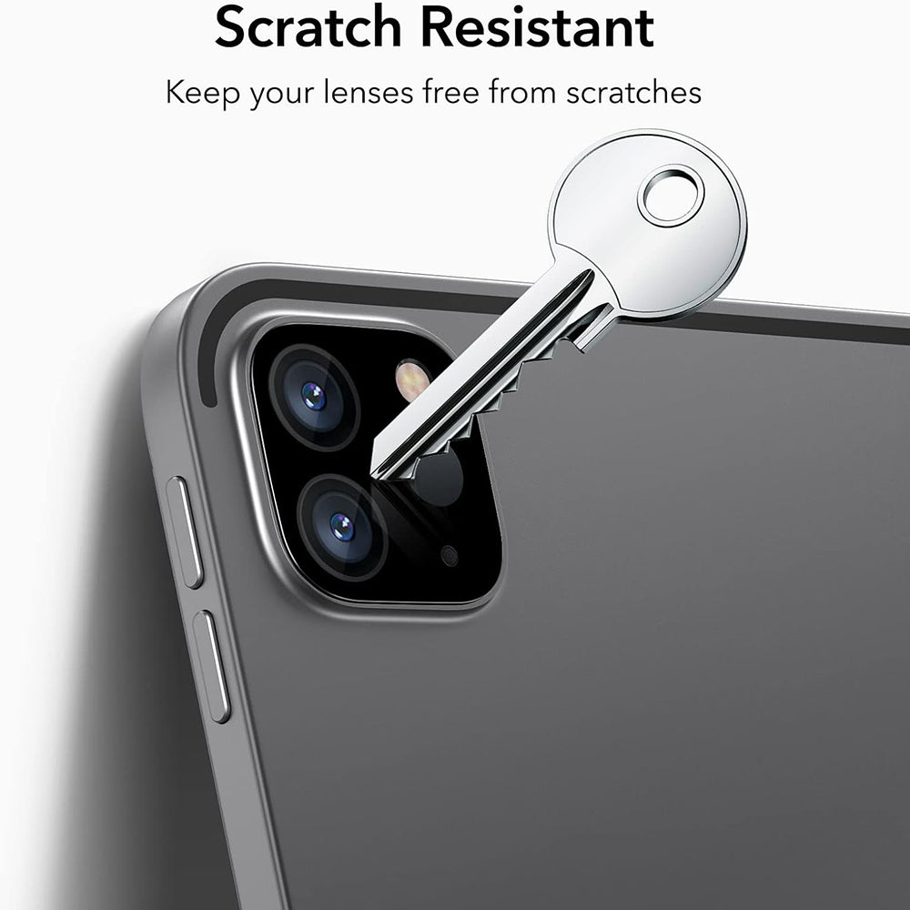 Pellicola Protettiva Posteriore ESR per Apple iPad Pro 13 (2024) / Pro 11 (2022) / Pro 12.9 (2022), Vetro Temperato, Set 2 pezzi, Nera